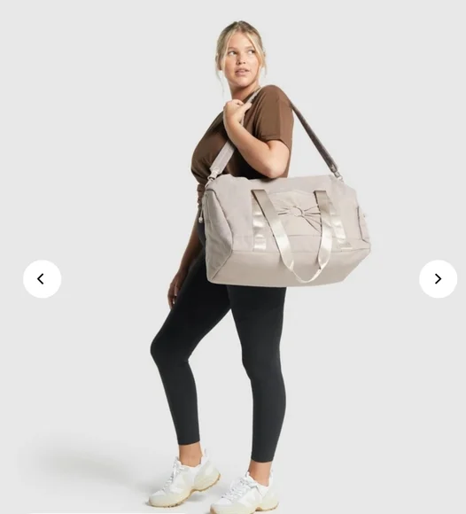 NWT Gymshark x Whitney Simmons Gym Bag